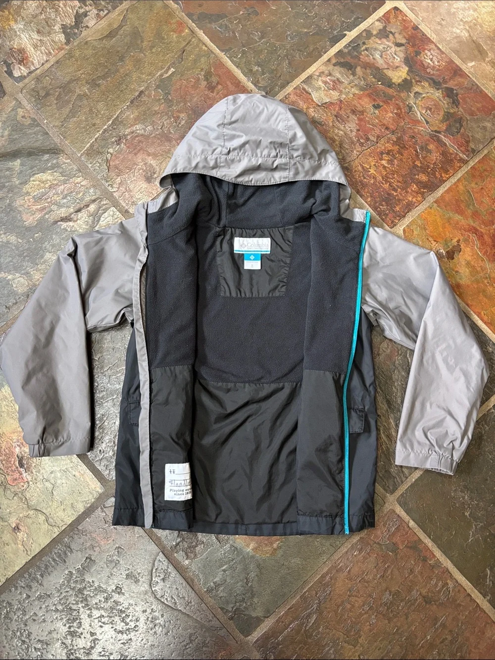 Columbia Rain-Zilla Fleece Lined Jacket